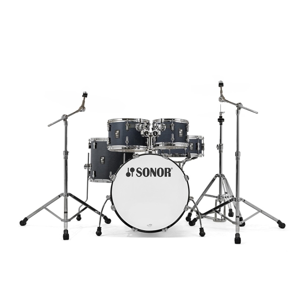 Sonor AQ1 20'' 5pc Drum Kit, Limited Edition, Satin Black 17500254